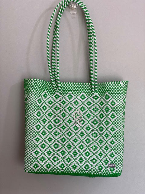 Medium Hand Braided Tote with Long Handles