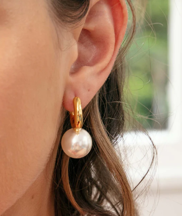 Pearlescent Drop Earring